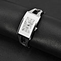 Export Fashionable Bangle Watch Cross-Border New Rhinestone Hand Watch Square Dial Unisex New Trendy Guy Women Watch