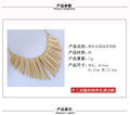 欧美长款个性磨砂金属流苏项链时尚百搭锁骨链项饰经典饰品