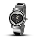 2023 Export New xinhua New Heart-Shaped Watch Ladies Watch Bangle Watch Hot Sale Versatile