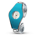 Xinhua New Women Open End Quilted Shape Bangle Watch AliExpress wish Watch Overseas Watch Wholesale Overseas