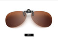 Factory Direct Fashionable Polarized Prescription Sunglasses Clip-On Unisex Trendy Driving Sunshade Frog Toad Glasses Sunglasses Clip-On