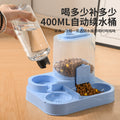 猫咪双碗自动宠物碗喂食器猫咪饮水器猫盆猫狗碗宠物用品源头工厂