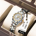 Swiss Brand New Ladies Watch Waterproof Pair Date Glow Quartz Watch Live Export Bestseller Drop Ship