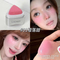 LUCKGO Triangle Blush - Silky Natural Blush for a Fresh No-Makeup Look