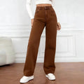 Summer Casual High Waist Wide Leg Pants