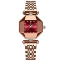 Swiss Brand Waterproof Ladies Watch Square Small Green Watch Quartz Watch TikTok Bestseller AliExpress Drop Ship