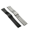 Third Gen Use Huawei Samsung Master 3 Bead Stainless Solid Heart Steel Band Watch Metal Steel Band Watch With Piece Men