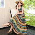 High-End Cotton Bohemian Beach Dress, 2026 Early Summer