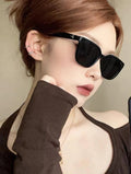 Gm Cat-Eye Polarized Sunglasses Sunshade UV-Proof Driving Women Sunglasses Premium Face-Slimming Glasses Sunglasses