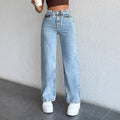 Plus Size Loose Wide Leg Straight Leg Pants