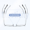 Beesfen New Titanium Frame Wholesale 1010TH Small Face Slimming Frame Retro Round Frame Ultra-Light No Magnet Titanium Glasses Frame