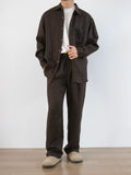 Nengmeng Old Money Lyocell Shirt & Pants Set