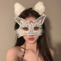 黑色花朵面具假面舞会装扮道具晚会年会半脸面具眼罩化妆之夜面罩