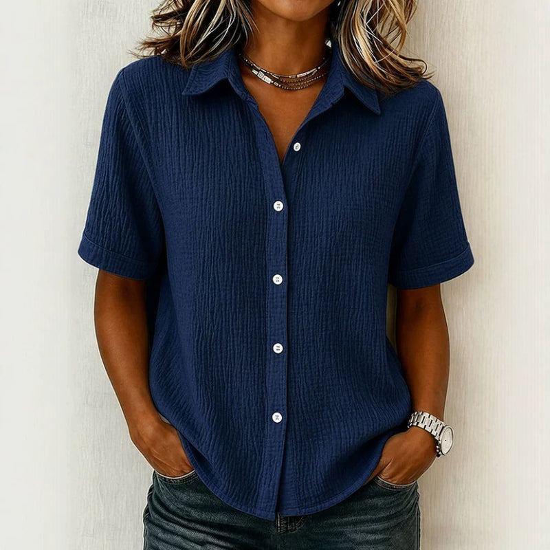 Summer Casual Cotton Shirt