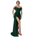 Women's Strapless Mermaid Premium Evening Gown Party