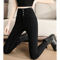 Women's Slim Fit Black Magic Leggings