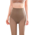 Women's Airline Grey Translucent Warm Leggings Tights