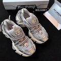 OMG! Totally futuristic ~ 2026 thick-soled casual sports shoes silver dad shoes ~ unique sole design