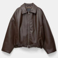 Women's Fall-Winter Retro Casual Lapel Collar Loose Jacket 2026 - Black