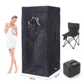 Portable Steam Sauna Box - Folding Full-Body Home Sauna