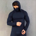 outdoor sports high-elasticity quick-drying short-sleeved cycling training tight-fitting high-tie ha