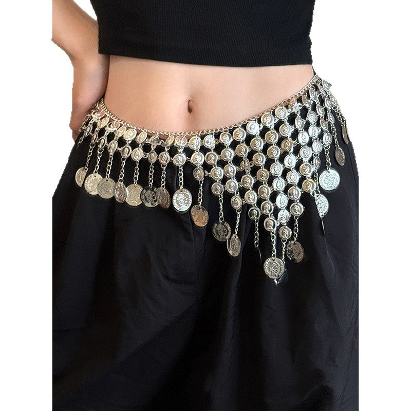 Portrait Tassel Bell Waist Chain - view 5