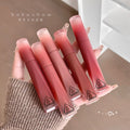 kakashow nude velvet lip glaze, water-glossy plump lips, moisturizing, not easy to fade, colorful an