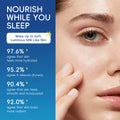 跨境全英文面膜LAIKOU牛奶睡眠面膜3g补水保湿外贸现货facemask