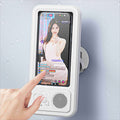 Bathroom waterproof touch mobile phone box fixed bracket bathing drama artifact Bluetooth small speaker chasing drama portable wireless