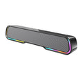 RGB Marquee Mini Sound Blaster Audio Desktop Long Portable Subwoofer High Power Bluetooth Speaker Wireless
