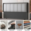 new bedside soft cushion modern home 2025 solid wood light luxury soft bag back panel thin backrest