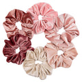 Amazon Elegant Velvet Snake Hair Tie Pleated Hair Tie Fall/Winter Large Scrunchie Factory Wholesale High-Stretch Force