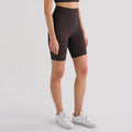 brushed five-point lulu yoga pants for women without embarrassing lines, high-waisted outdoor cyclin