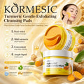 KORMESIC全英文版姜黄去角质清洁棉片洁面垫片外贸跨境厂家批发