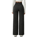 Summer Sporty Casual Fitted Straight Leg Pants