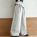 Girls' Crystal Diaper Look Wide-Leg Pants - Straight