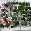 Christmas Wear Jewelry Faux Plant Faux Flower Grass Indoor Resin Fabric Verdant Wear Jewelry Plant