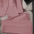 Women's Fall Korean Retro Fitted Jacket + Pants + Top Set 2026 - Emerald