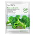 facial mask 25g sadoer plant fruit facial mask sheet foreign trade live broadcast skin care products