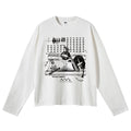 ARTIE Men's Fall American Retro Printed Long Sleeve T-Shirt