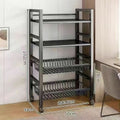 metal floor-standing multi-layer storage rack removable pots and iron kitchen storage racks for pots