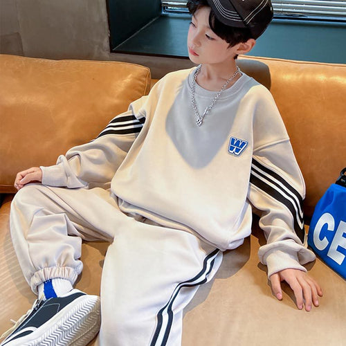 Boys' Hoodie & Sweatpants Sports Set