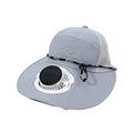 fan hat versatile sun hat empty top hat travel cool women's large eaves dual-purpose men's and women