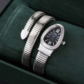 2024 New Snake Shape Bangle Watch Cross-Border Export Bestseller Factory Wholesale Women Bangle Watch Quartz Watch