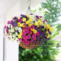 amazon imitation artificial eucalyptus morning glory flower bouquet for home courtyard garden living