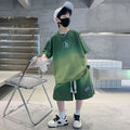 Boys' Gradient Print Sports Set