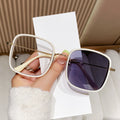 Influencer Big Frame Bare Face Women Slender Plano Korean Anti-Blue-Light Photochromic Glasses Street Snap Trendy ins Glasses Frame