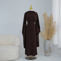 Aiyirui Beaded Shawl + Long Sleeve Dress LR1167
