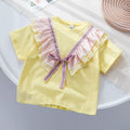 Girls' Summer Premium Short Sleeve T-Shirt