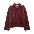 Women's Fall-Winter Retro Lapel Collar Jacket 2026 | Trendy Jacket - Coffee